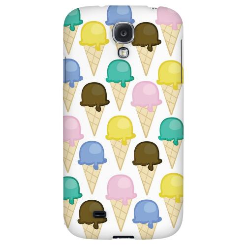 Assorted Ice Cream Cones - Geeks Designer Line Candy Series Hard Back Case for Samsung Galaxy S4 Assorted Ice Cream Cones - Geeks Designer Line Candy Series Hard Back Case for Samsung Galaxy S4