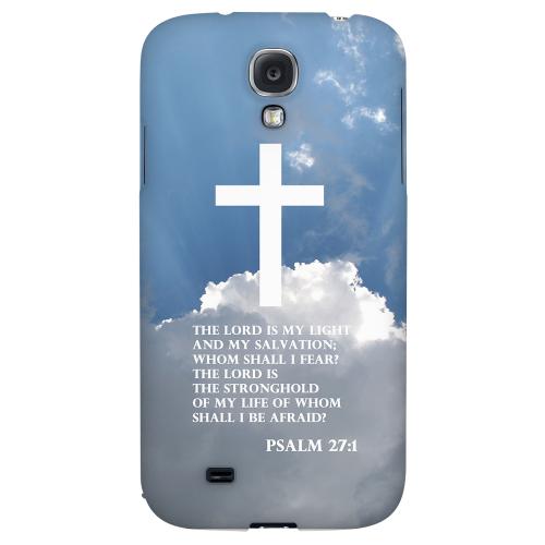 Psalm 27:1 - Geeks Designer Line Bible Series Hard Back Case for Samsung Galaxy S4