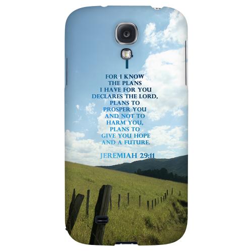 Jeremiah 29:11 - Geeks Designer Line Bible Series Hard Back Case for Samsung Galaxy S4 Jeremiah 29:11 - Geeks Designer Line Bible Series Hard Back Case for Samsung Galaxy S4