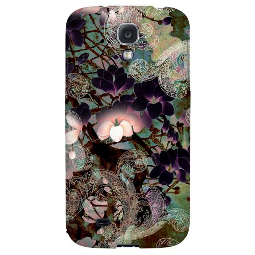 Lacy Flowers - Geeks Designer Line Asian Print Series Hard Back Case for Samsung Galaxy S4 Lacy Flowers - Geeks Designer Line Asian Print Series Hard Back Case for Samsung Galaxy S4