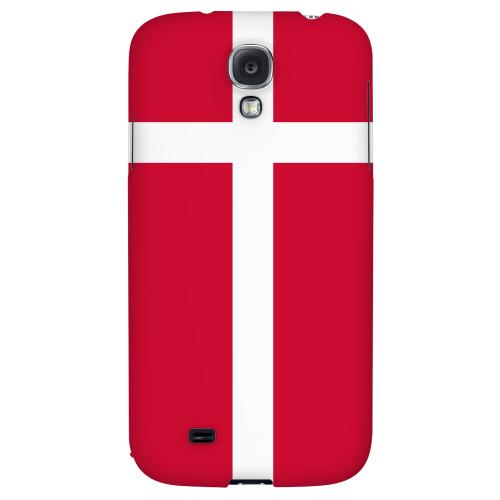 Denmark - Geeks Designer Line Flag Series Hard Back Case for Samsung Galaxy S4