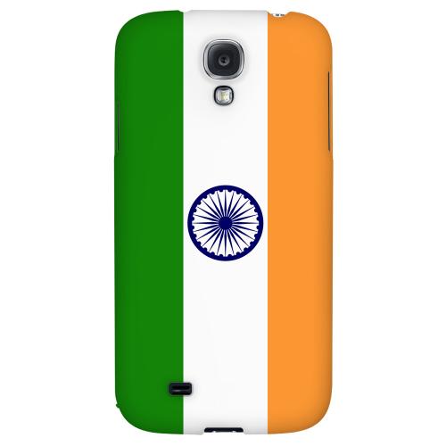 India - Geeks Designer Line Flag Series Hard Back Case for Samsung Galaxy S4
