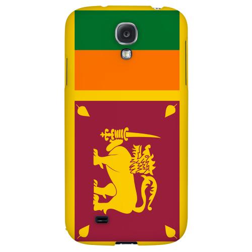 Sri Lanka - Geeks Designer Line Flag Series Hard Back Case for Samsung Galaxy S4
