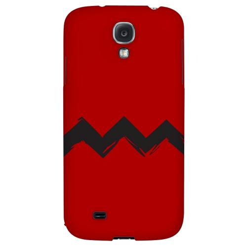 Red Good Grief! - Geeks Designer Line Zig Zag Series Hard Back Case for Samsung Galaxy S4 Red Good Grief! - Geeks Designer Line Zig Zag Series Hard Back Case for Samsung Galaxy S4