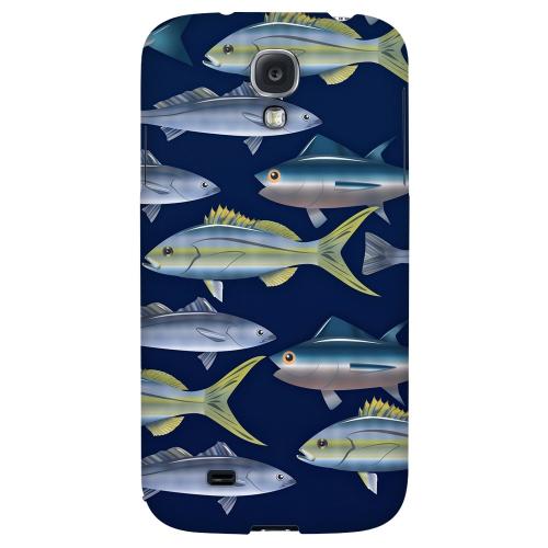 Assorted Fish in the Sea - Geeks Designer Line Fish Series Hard Back Case for Samsung Galaxy S4