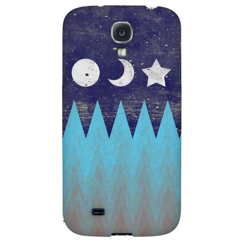 Sun Moon Star - Geeks Designer Line Zig Zag Series Hard Back Case for Samsung Galaxy S4 Sun Moon Star - Geeks Designer Line Zig Zag Series Hard Back Case for Samsung Galaxy S4