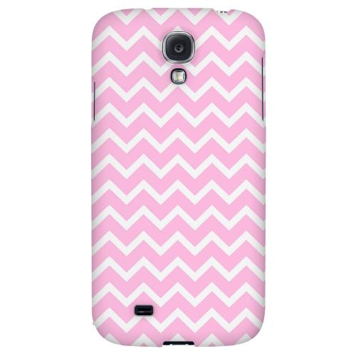 White on Pink - Geeks Designer Line Zig Zag Series Hard Back Case for Samsung Galaxy S4 White on Pink - Geeks Designer Line Zig Zag Series Hard Back Case for Samsung Galaxy S4