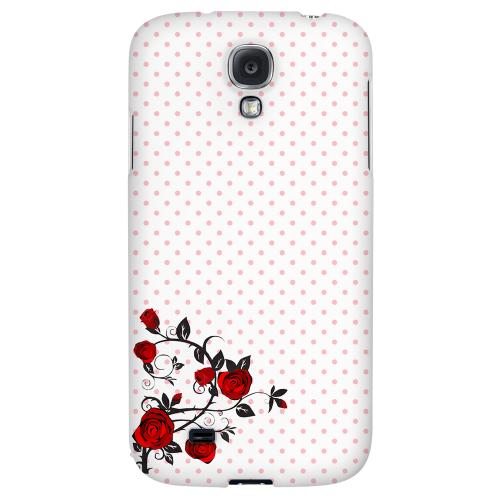 Rose Vine - Geeks Designer Line Polka Dot Series Hard Back Case for Samsung Galaxy S4