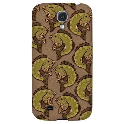 Large Mouth Bass Design - Geeks Designer Line Fish Series Hard Back Case for Samsung Galaxy S4 Large Mouth Bass Design - Geeks Designer Line Fish Series Hard Back Case for Samsung Galaxy S4