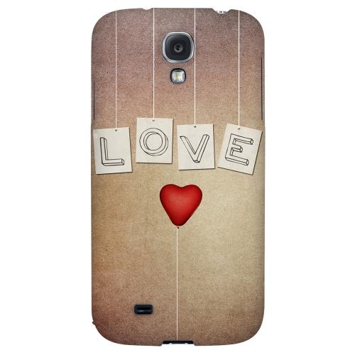 Love & Heart Balloon - Geeks Designer Line Heart Series Hard Back Case for Samsung Galaxy S4 Love & Heart Balloon - Geeks Designer Line Heart Series Hard Back Case for Samsung Galaxy S4