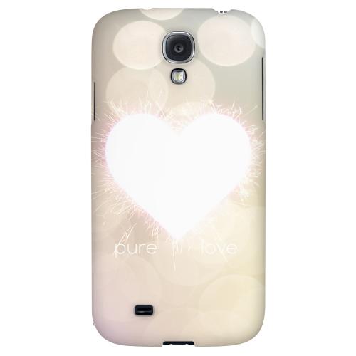 Pure Love - Geeks Designer Line Heart Series Hard Back Case for Samsung Galaxy S4 Pure Love - Geeks Designer Line Heart Series Hard Back Case for Samsung Galaxy S4