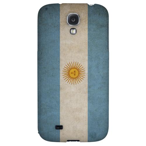 Grunge Argentina - Geeks Designer Line Flag Series Hard Back Case for Samsung Galaxy S4 Grunge Argentina - Geeks Designer Line Flag Series Hard Back Case for Samsung Galaxy S4