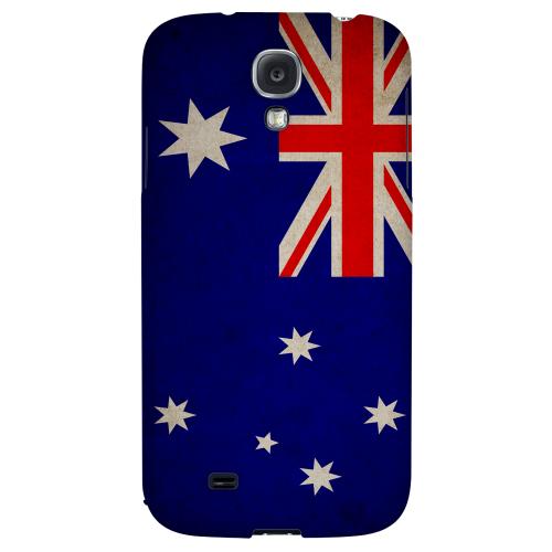 Grunge Australia - Geeks Designer Line Flag Series Hard Back Case for Samsung Galaxy S4 Grunge Australia - Geeks Designer Line Flag Series Hard Back Case for Samsung Galaxy S4