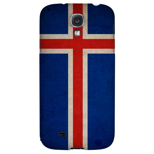 Grunge Iceland - Geeks Designer Line Flag Series Hard Back Case for Samsung Galaxy S4 Grunge Iceland - Geeks Designer Line Flag Series Hard Back Case for Samsung Galaxy S4
