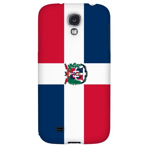 Dominican Republic - Geeks Designer Line Flag Series Hard Back Case for Samsung Galaxy S4