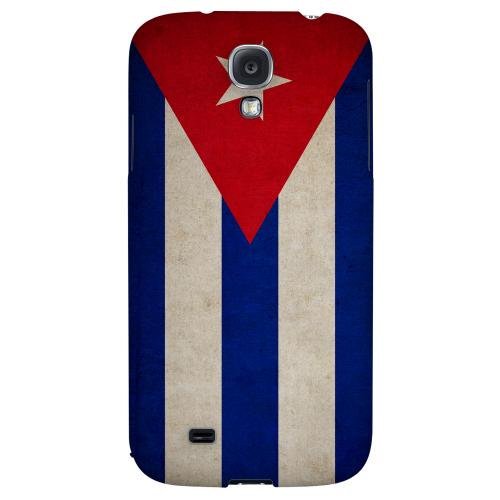 Grunge Cuba - Geeks Designer Line Flag Series Hard Back Case for Samsung Galaxy S4