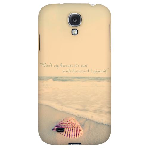 Don't Cry - Geeks Designer Line Beach Series Hard Back Case for Samsung Galaxy S4