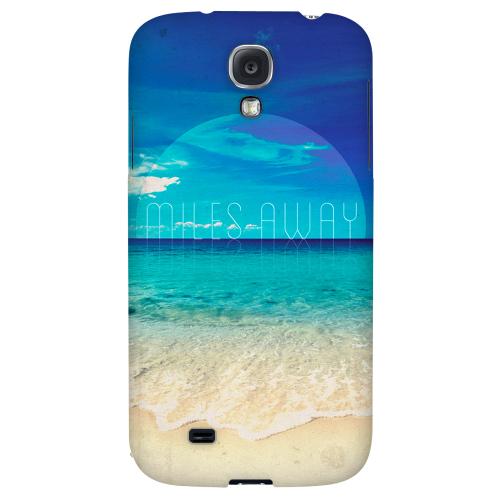 Miles Away - Geeks Designer Line Beach Series Hard Back Case for Samsung Galaxy S4