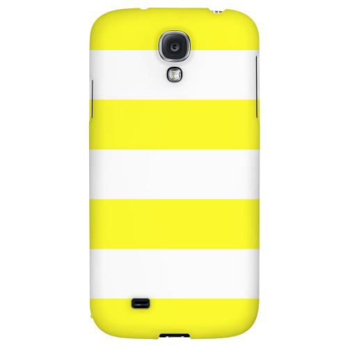 Big Yellow - Geeks Designer Line Stripe Series Hard Back Case for Samsung Galaxy S4 Big Yellow - Geeks Designer Line Stripe Series Hard Back Case for Samsung Galaxy S4
