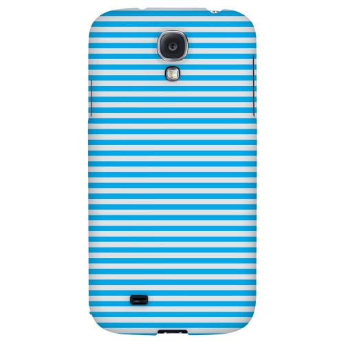 Blue/ White Stripes - Geeks Designer Line Stripe Series Hard Back Case for Samsung Galaxy S4 Blue/ White Stripes - Geeks Designer Line Stripe Series Hard Back Case for Samsung Galaxy S4