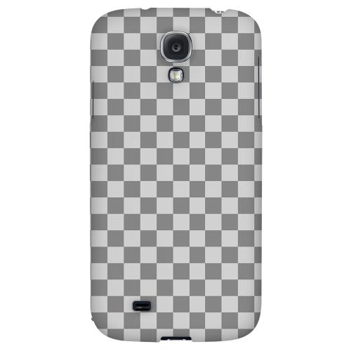 Gray/ Light Gray - Geeks Designer Line Checker Series Hard Back Case for Samsung Galaxy S4 Gray/ Light Gray - Geeks Designer Line Checker Series Hard Back Case for Samsung Galaxy S4