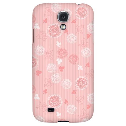Leaves Scribble Pinkish - Geeks Designer Line Floral Series Hard Back Case for Samsung Galaxy S4 Leaves Scribble Pinkish - Geeks Designer Line Floral Series Hard Back Case for Samsung Galaxy S4