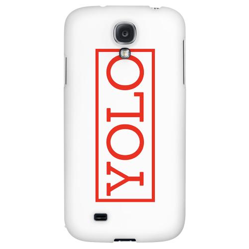 Red YOLO - Geeks Designer Line YOLO Series Hard Back Case for Samsung Galaxy S4 Red YOLO - Geeks Designer Line YOLO Series Hard Back Case for Samsung Galaxy S4