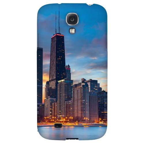 Chicago - Geeks Designer Line City Series Hard Back Case for Samsung Galaxy S4