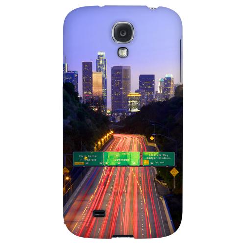 Los Angeles - Geeks Designer Line City Series Hard Back Case for Samsung Galaxy S4