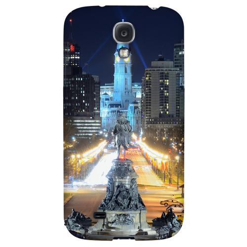 Philadelphia - Geeks Designer Line City Series Hard Back Case for Samsung Galaxy S4