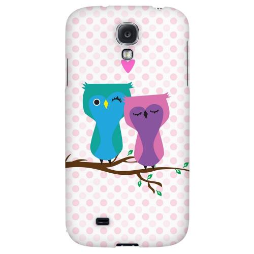 Owl Love You Forever - Geeks Designer Line Owl Series Hard Back Case for Samsung Galaxy S4 Owl Love You Forever - Geeks Designer Line Owl Series Hard Back Case for Samsung Galaxy S4
