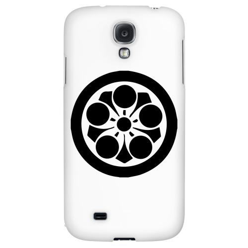 Umebachi Kamon v.2 - Geeks Designer Line Tattoo Series Hard Back Case for Samsung Galaxy S4