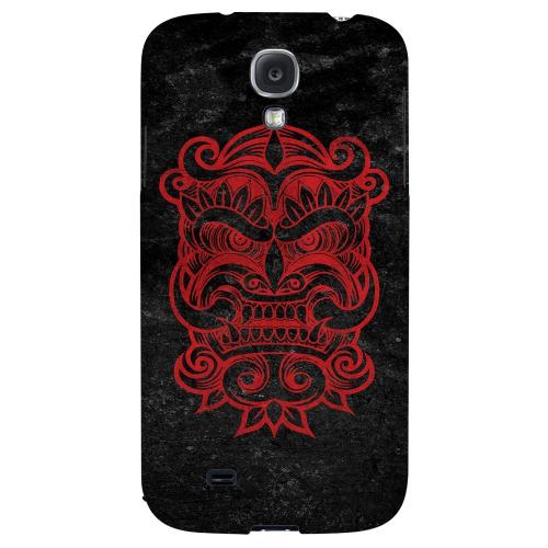 Red Devil Mask - Geeks Designer Line Tattoo Series Hard Back Case for Samsung Galaxy S4 Red Devil Mask - Geeks Designer Line Tattoo Series Hard Back Case for Samsung Galaxy S4