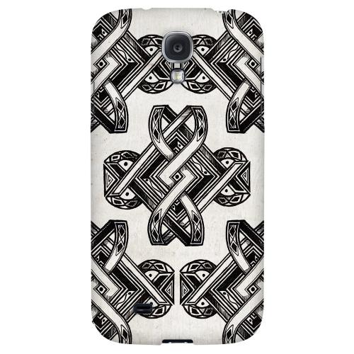 Tribal Art - Geeks Designer Line Tattoo Series Hard Back Case for Samsung Galaxy S4