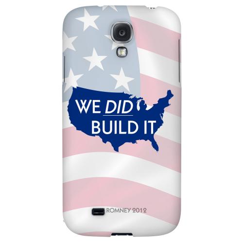 We Did Build It - Geeks Designer Line Election 2012 Series Hard Back Case for Samsung Galaxy S4 We Did Build It - Geeks Designer Line Election 2012 Series Hard Back Case for Samsung Galaxy S4