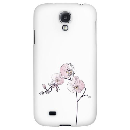 Lonely Orchid - Geeks Designer Line Floral Series Hard Back Case for Samsung Galaxy S4 Lonely Orchid - Geeks Designer Line Floral Series Hard Back Case for Samsung Galaxy S4