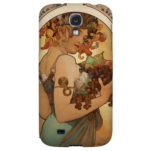 Alphonse Mucha Fruit - Geeks Designer Line Artist Series Hard Back Case for Samsung Galaxy S4
