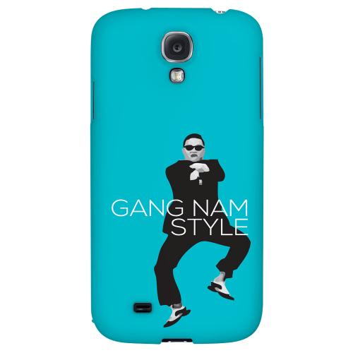Teal Gangnam Style - Geeks Designer Line Hard Back Case for Samsung Galaxy S4 Teal Gangnam Style - Geeks Designer Line Hard Back Case for Samsung Galaxy S4