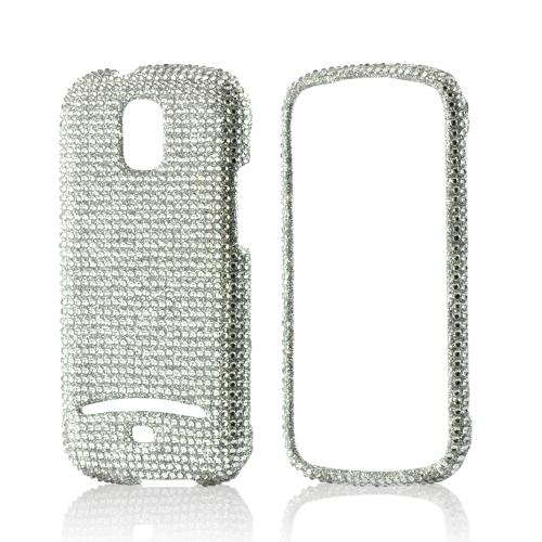 Silver Gems Bling Hard Case for Samsung Galaxy S Relay 4G