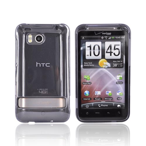 HTC Thunderbolt Hard Case - Transparent Smoke