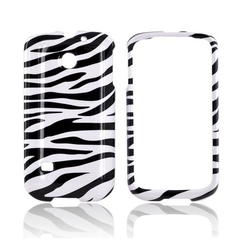 Huawei Ascend 2 M865 Hard Case - Black/ White Zebra