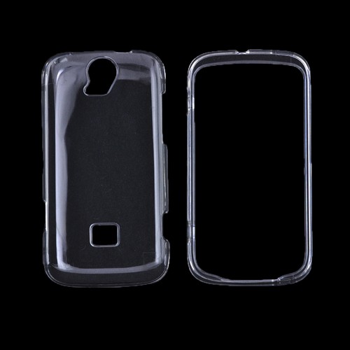 T-Mobile Huawei myTouch Q Hard Case - Transparent Clear