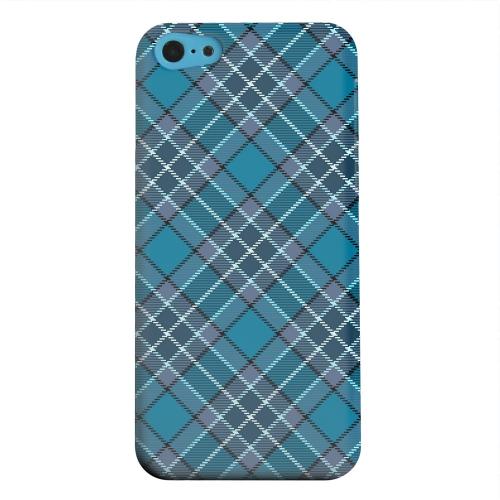 Geeks Designer Line (GDL) Apple iPhone 5C Matte Hard Back Cover - Dark Aqua/ White Plaid Geeks Designer Line (GDL) Apple iPhone 5C Matte Hard Back Cover - Dark Aqua/ White Plaid