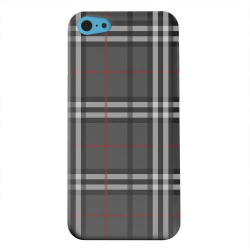Geeks Designer Line (GDL) Apple iPhone 5C Matte Hard Back Cover - Classic Dark White/ Red Plaid Geeks Designer Line (GDL) Apple iPhone 5C Matte Hard Back Cover - Classic Dark White/ Red Plaid