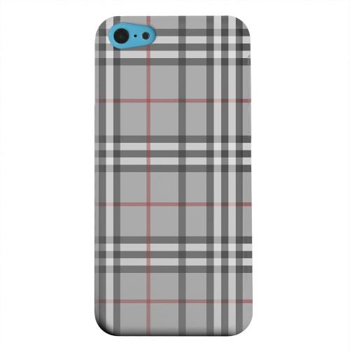 Geeks Designer Line (GDL) Apple iPhone 5C Matte Hard Back Cover - Classic Gray/ White/ Red Plaid Geeks Designer Line (GDL) Apple iPhone 5C Matte Hard Back Cover - Classic Gray/ White/ Red Plaid