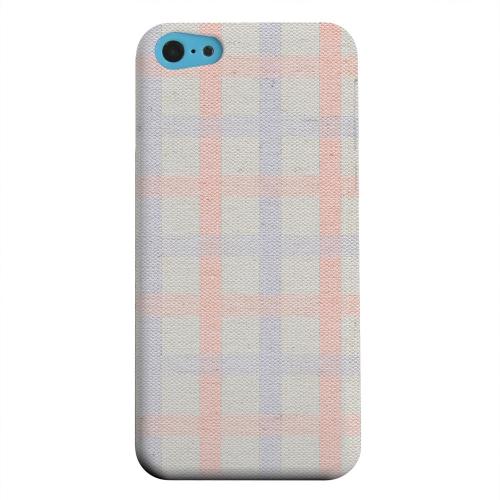 Geeks Designer Line (GDL) Apple iPhone 5C Matte Hard Back Cover - Faint Red/ Blue/ Gray Plaid Geeks Designer Line (GDL) Apple iPhone 5C Matte Hard Back Cover - Faint Red/ Blue/ Gray Plaid