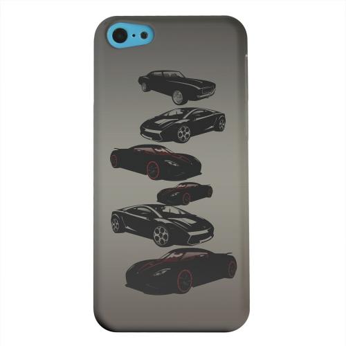 Geeks Designer Line (GDL) Apple iPhone 5C Matte Hard Back Cover - Sports Cars You Can't Afford
