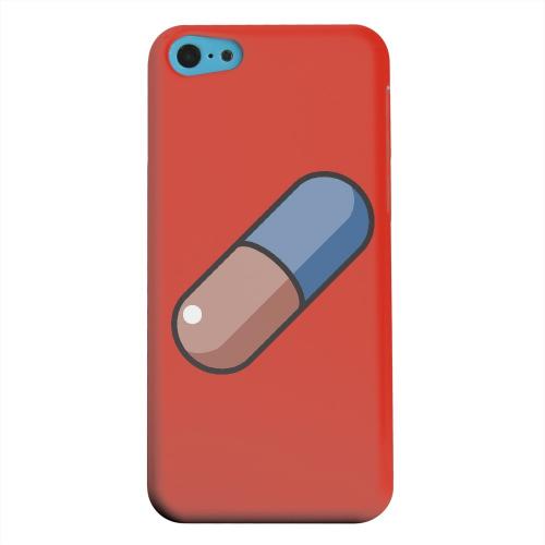 Geeks Designer Line (GDL) Apple iPhone 5C Matte Hard Back Cover - Pill