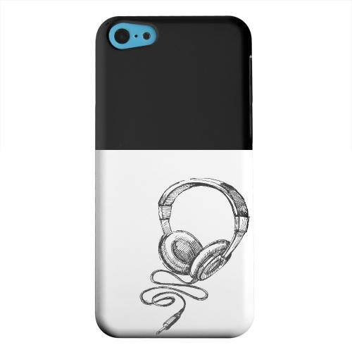 Geeks Designer Line (GDL) Apple iPhone 5C Matte Hard Back Cover - Head Bobbing Black Geeks Designer Line (GDL) Apple iPhone 5C Matte Hard Back Cover - Head Bobbing Black