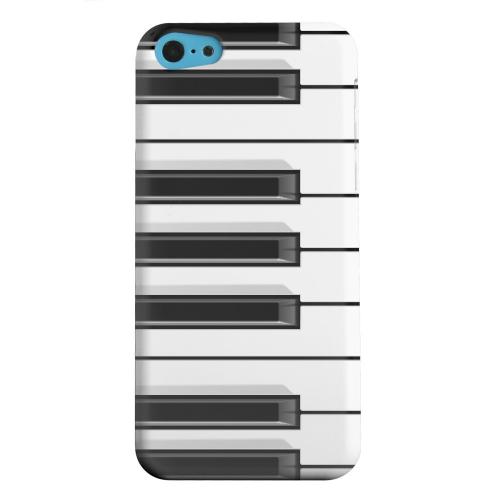 Geeks Designer Line (GDL) Apple iPhone 5C Matte Hard Back Cover - Piano Keys Geeks Designer Line (GDL) Apple iPhone 5C Matte Hard Back Cover - Piano Keys
